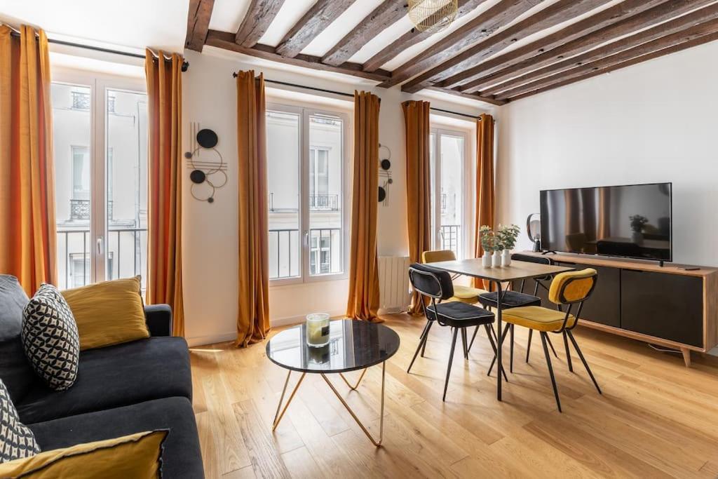 Grands Boulevards 22 : Appartement Cosy 1Br-4P Paris Ngoại thất bức ảnh
