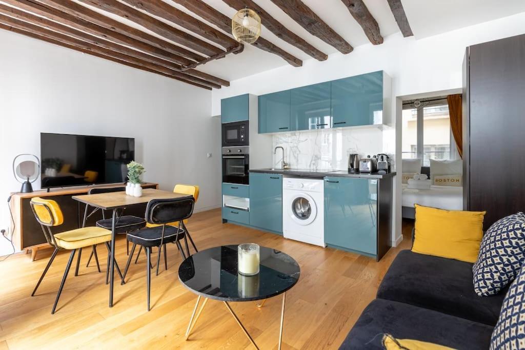 Grands Boulevards 22 : Appartement Cosy 1Br-4P Paris Ngoại thất bức ảnh